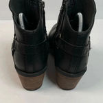 Teva  Black Leather Foxy Ankle Boot‎ Photo 4