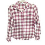 Riders By Lee Lee Riders Women's Button Up Shirt Size S Plaid Cotton Multi Color Long Sleeve Photo 0