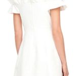 Rebecca Taylor White Off Shoulder Dress - Ruffle Photo 1