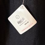 NWT Hanna Andersson Merino Wool Open Front Cardigan Sweater Black XL Photo 2