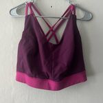 Torrid Winter Bloom Berry Wine Low Impact Wireless Rib Active Bra Size 1X Photo 2
