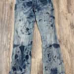 7 For All Mankind  A Pocket Boot Jeans Bleached Wash Y2K Womens Size 31 Photo 0