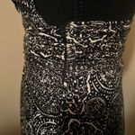 Heart Moon Star vintage Y2K silk halter dress Black Size M Photo 6