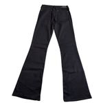 M.i.h.‎ Women’s 28 Merakesh Jeans High Rise Kick Flare Black Stretchy Trendy Photo 7