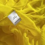 La Ligne Constance shirred Silk midi Maxi Dress Yellow S Resortwear vacation Photo 5