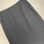 Ralph Lauren Purple Label Tag Pencil Skirt Wool Spandex Career Wear Zip Gray Photo 1