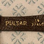 Pulse Woman’s vintage 1980s gold plated quartz movement PULSAR wrist watch! Photo 5