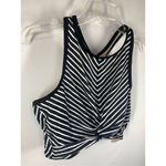 Kona Sol  Twist Tie Tankini Swim Top Size Large NWT Photo 3