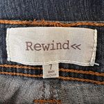 Rewind Womens Denim Blue Jeans Pants Lightweight Dark Wash Straight Leg Size 7 Photo 6