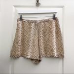 Buffalo David Bitton  Snakeskin Shorts Beige NWT Photo 3