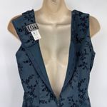 City Triangles Vintage Y2K Dress 7/8 Gray Black Velvet Sparkle Whimsigoth Fairy Photo 7