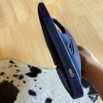 OOFOS Navy Thong Recovery Ortho Flip Flop Sandals Size Women 10 Blue Photo 3