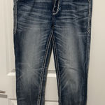 Rock Revival  Women's Skinny Jeans Size 31 Yui 5278 Y2K Embroidered Photo 0