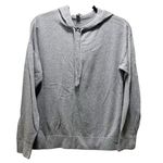 Hilary Radley Sweatshirt Hoodie Jacket Gray Long Sleeve Long Sleeve Pullover M Photo 0