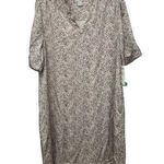 Chico's Sandwashed Satin Dress Size 2 US 12 / 14 Short Dress Tencel New With Tags Photo 0
