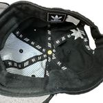 Adidas  Women’s One Size Faded Black Adjustable Baseball Ball Cap Hat Cotton Photo 6