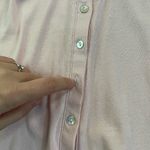 Chaser Soft Baby Pink Button-Front Lounge Cami – Size Medium (NWT) Photo 2