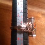 Matrix Fire Opal 14K Rose Gold Over Copper Ring (Size 9) Photo 2