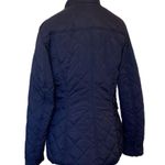 H&M blue quilted coat. Size 8. Photo 3