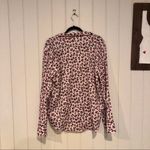 Victoria's Secret Victoria’s Secret Pink Cheetah Print Pajama Shirt Photo 4