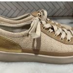 Vionic Women’s Winny 2 Lace-Up Sneakers Size 8 Natural Gold Arch Support Shoes Photo 0