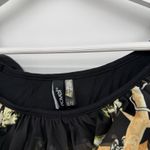 Ravel Black Organza Ruffle Funky Short Sleeve Top Size XL Y2k Style Photo 4