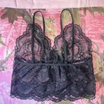coquette black lace bow lingerie cami tank top Photo 7