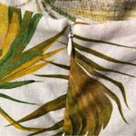 House of Harlow  Linen-Blend Tropical MIDI A-Line Beaded Tassels Dress  sz S Photo 8