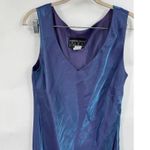 Alex Evenings  Maxi Dress Women 14WP Purple Blue Sleeveless Dark Fairy Whimsigoth Photo 5