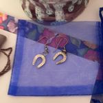 Silver horse show dangly earrings Photo 1