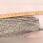 DÔEN Opal dress with a green and red floral print bohemian dress , romantic Size XS Photo 6