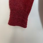 Tory Burch Women's Red Madeline V-Neck Merino Wool Cardigan Sweater Size XS Photo 2