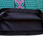 Crown & Ivy Dress Shift 3/4 Sleeve Geo Elephant Print Navy Turquoise Pink Size 8 Photo 9