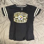 NFL Team Apparel Women’s Steelers T-shirt Size Large Photo 0