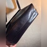 Black Leather Made in Italy Pettinati Firenzi Crossbody Flap Bag shoulder luxury Photo 4