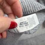 Aerie Sz S Sweater Oversized V-neck Knit Pullover Gray Soft Cozy Winter Women’s Photo 7