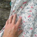 Cherokee Vintage  size 26 floral denim button front vest. Photo 3