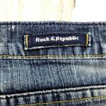 Rock & Republic Women's Dark Denim Flare Boot Size 28 (30x30 ) Photo 10