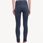 Rag and Bone High Rise Ankle Skinny Jeans Dark Wash Contrast Hem Size 27 Photo 1