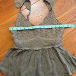 Shyanne Embroidered Flutter Sleeveless Top Photo 4