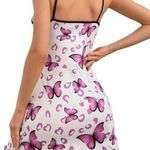 Boutique Magenta & White, Butterfly, Night Gown Photo 2