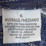 st. john's bay St. John’s Bay High Waist Straight Leg Mom Jeans Blue Size 6 Photo 7