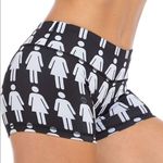 Nwt IAB MFG Women Power Black Booty Shorts Sz XS Photo 0