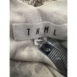 THML  Snakeskin Print V neck Tank‎ Top Size XL  Lined Photo 5