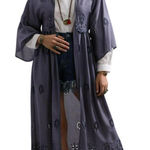 American Eagle  AE Embroidered Kimono Duster XS/S Photo 0