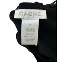 Cache Vintage Y2K Caché Black Crisscross Back Sweater XL Scoop‎ Neck Pullover Top Photo 3