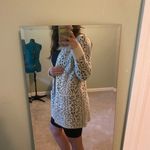 Evolution By Cyrus Cream Leopard Print Cardigan Photo 0