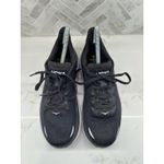 Hoka  One One Clifton 8 Running Sneakers Shoes Black White Womens Size 9 9B Photo 2
