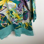 LOGO By Lori Goldstein LOGO Lori Goldstein Floral Tunic Top 2X Multicolor Stretch Artsy Resort Comfy Photo 1