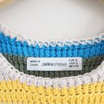 striped crochet tank top Photo 1